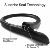 Car Door Rubber Sealing Strip, Seal Strip Car Door, Rubber Seal Strip Car, Universal Car Door Seal S - Image 7