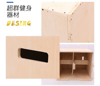 木质跳箱批发三合一组合跳箱跳凳体能箱统感训练健身体能跳箱