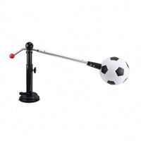 Indoor Soccer Training Device with Suction Cup Height-Adjustable Football Training Aid with Suction Cup Portable for Beginners, Kids, Home, Living Room