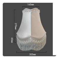 Tassel Lampshade Classic Design Fringed Lamp Shade Border for Hotel Lobby