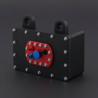 RC Equipment Box with Bolted Lid Electronics Box with Mounting Holes Rectangular RC Scale Energy Tank for Hobbyists
