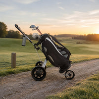 Three-Wheel Sporting Bag Trolley Brake Foldable Sporting Bag Trolley