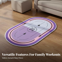 Noise Reducing Jump Rope Mat Protects Floors Skipping Rope Mat Multi-Purpose Long-Lasting for Indoor, Apartment Living