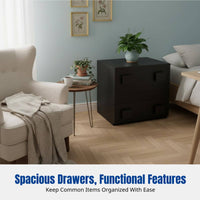Mid-Century Storage Cabinet, Classic TV Stand, Multi-Functional Dresser, Living Room Set