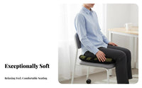 C-Shaped Shaped Seat Pad All Seasons Use Non-Slip Dining Chair Cushion Soft and Comfortable Cushiony Animal Print Chair Cushion for Office Workers