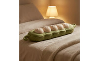 Pea Pod Body Pillow Filling Accents Pea Pillow Ergonomic Design Sleep Accessory for Bed