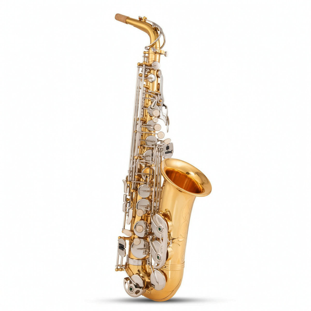Altos  Saxophone with Carrying Case Brass Altos  Saxophone with Cleaning Kit Complete for Music Lessons