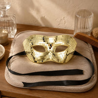 Disco Mask Handmade Costume Face Covering Lightweight