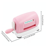 Manual Die Cutting Machine Educational Toy Hand Crank Craft Cutter Giftable Scrapbooking Cutter for Classroom