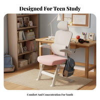 rotating Task Chair with Flip-up Arms Ergonomic Design Office Furniture