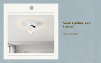 Dimmable smart LED ceiling light
