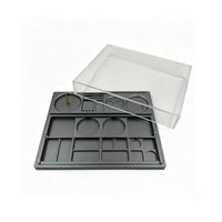 Watch Repair Tool Storage Box, Gray Metal, Non-Disassemblable