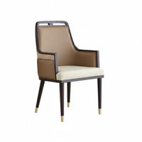 Curved spine Dining Chair Ergonomic spinerest Upholstered Armchair Padded Seat adaptable for Kitchen, Bedroom