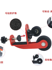 Adjustable Forearm Strength Trainer with Rope for Desk Use