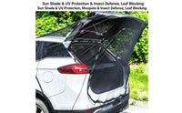 Zippered Car Tailgate Bug Net Breathable Cover Lightweight Netting for Campers, Road Trips