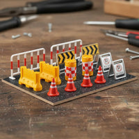Sand Table Traffic Block Model DIY Scene Building for Photography, Hobbyists