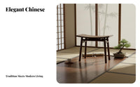 Saddle Seat Stool Chinese design Design Tea Bench small-sized Size for Office, Adults