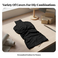 DIY Mannequin Torso Cover Decorative Mannequin Torso Material Cover Multiple Styles Available for Seamstresses, Boutique Owners, Shop Window