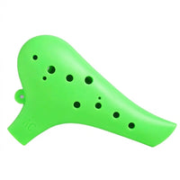 Beginners Professional Ocarina Gift, Beginner Resin Ocarina, Colorful Student Oc #variant:Green