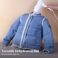 Space-Saving Hair Dryer Clothes Drying Bag Reusable Inflatable Quick Dry Bag Lightweight for Travelers, Students, Travel, Rainy Days, Hotel