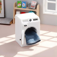 Miniature Washing Machine Model for Dollhouse Decoration