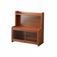Desktop Cabinet Two-Tier Desktop Organizer Space-Saving for Office, Vanity