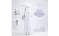 Queen Cosplay Outfit with Skirt Dress Cosplay Costume Wraptheatrical Performance Costume for Stage Performances