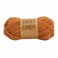Variegated Textile Yarn DIY Crafting Multicolor T-Shirt Yarn Easy to Work with Knitting Material for Crafters, Hand Weaving