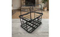Pet Carrier with Mounting Bracket textileLined Bike Pet Carrier Shielded Dog Bike Basket for Motorcycle