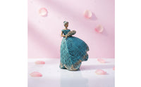 Flower Fairy Figurine Whimsical Fairy Statue Textured Dress Design