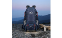 50L Hiking Backpack Large Capacity Backpack Multi-Multi-Compartment Layout Outdoor Gear for Men