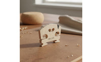 Violin Bridge Handmade Maple Violin Bridge Finely Polished Musical Instrument Part for Luthiers, Music Students