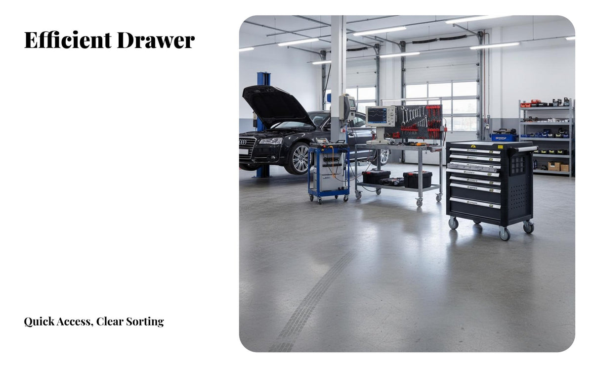 720 Pieces Automotive Repair Tool Kit Portable Heavy-Duty Mobile Tool Trolley Versatile Workshop Equipment for Repair Specialist S, Auto Technicians
