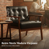 Upholstered Multi-Person Sofa Retro Design Cafe Furniture Set Business-Grade Grade Versatile Assembly for Bar, Office