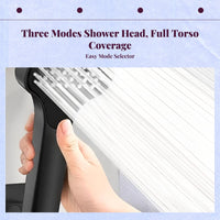 High Pressure Shower Head, Handheld Pressurized Spray, Adjustable Modes, Leak-resistant, Bathroom enhancement