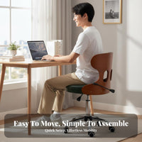 Armless Adjustable rotate Chair Minimalist design Office Furniture for Study Room