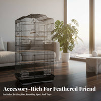 Extra Large Bird Villa Easy to Clean Large Bird Enclosure Includes Entry Ories