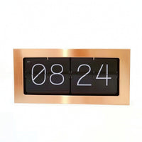 Mechanical Flip Clock Vintage-Style Flip Desk Clock Easy to Read for Living Room
