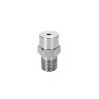 Rust Resistant Solid Cone Spray Nozzle Long-Lasting Stainless Steel Spray Nozzle Heavy Duty for Dust Suppression, Cooling, Humidification