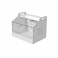 Breeding Incubator Box Transparent Top Brooding Chamber Slanted Front Opening