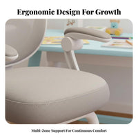 Adjustable Student Armchair Support Study Chair Ergonomic Design for Boys