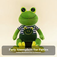 Stuffed Frog Doll Soft Material Frog Stuffed Doll Plaything Cute Collectible