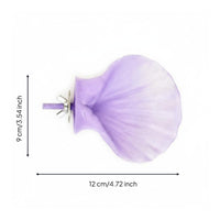 Shell-Shaped Bird Perch Washable Textured Bird Perch Easy to Clean