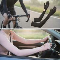 Women's UV Protection Cooling Arm Sleeves for Outdoor Cycling and Driving