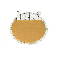 Cooling Feline Bed Low-Profile Pet Bedding Soft