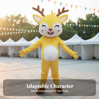 Fulltorso Giraffe Costume welcoming Face character costume Suit sturdy Construction