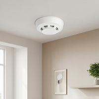 Direct-Wire Fire Alarm Illuminated Display Visual Notify Photoelectric Fire Alarm Ceiling Mount Fire Alarm Rapid Detection Home
