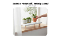 Single-Pot Wooden Riser Elevated Design Footed Wooden Stand adaptable Use