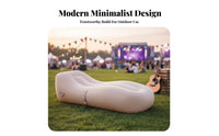 Self-Inflating Loveseat Quick Inflation Air Sofa High Weight Capacity for Picnic