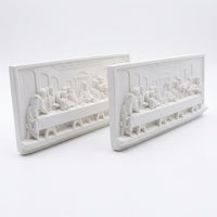 Last Supper Plaster Relief Sculpture, 45cm
